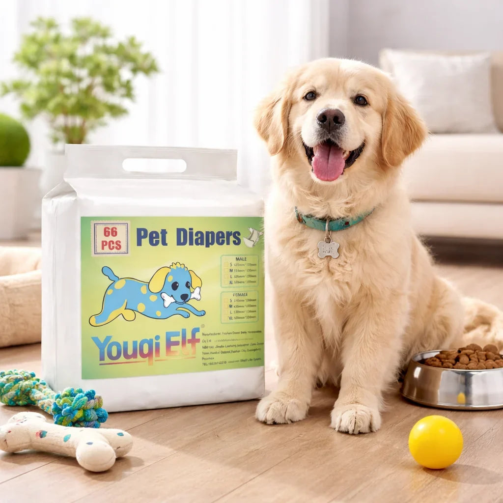 66-piece large pack of new pet diapers, - ProPawPet.com