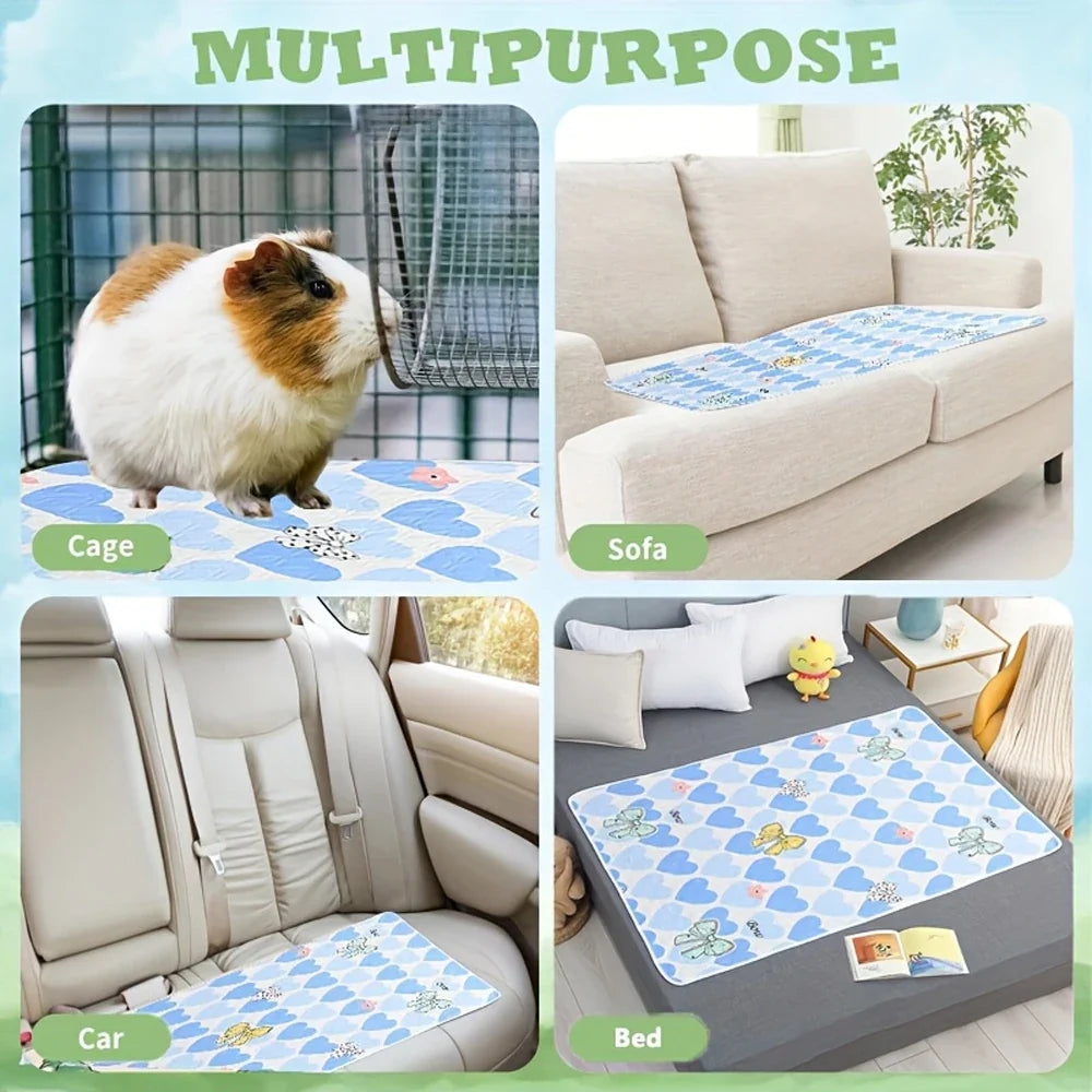 1PC Print Guinea Pig Pee Pad Reusable Cage - ProPawPet.com