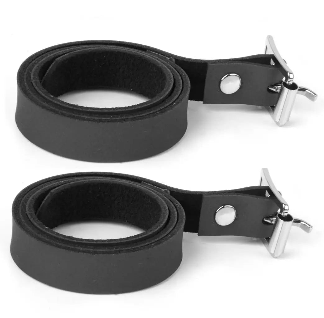 2pcs Horse Riding Leather Spur Straps with - ProPawPet.com