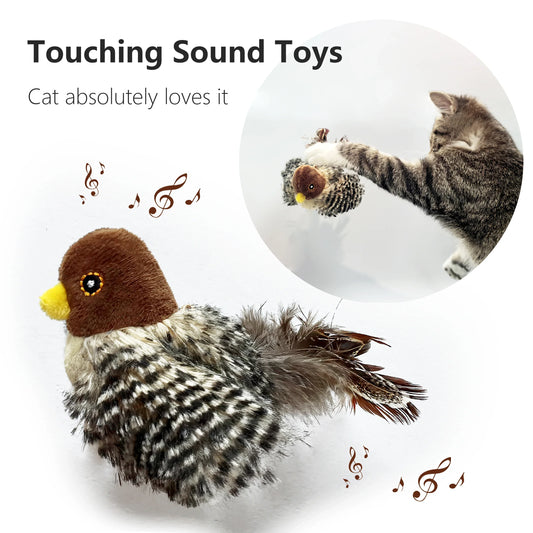 Cat interactive toy electric simulated bird - ProPawPet.com