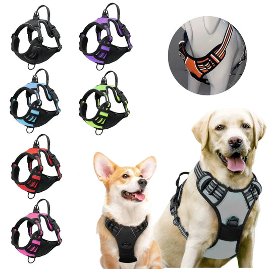 No Pull Dog Harness Large Dog Harnesses - ProPawPet.com