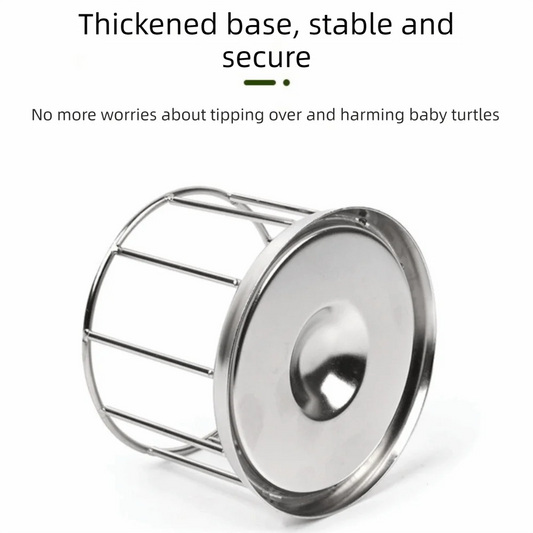 Large Capacity Turtle Stainless Steel Feeder - ProPawPet.com