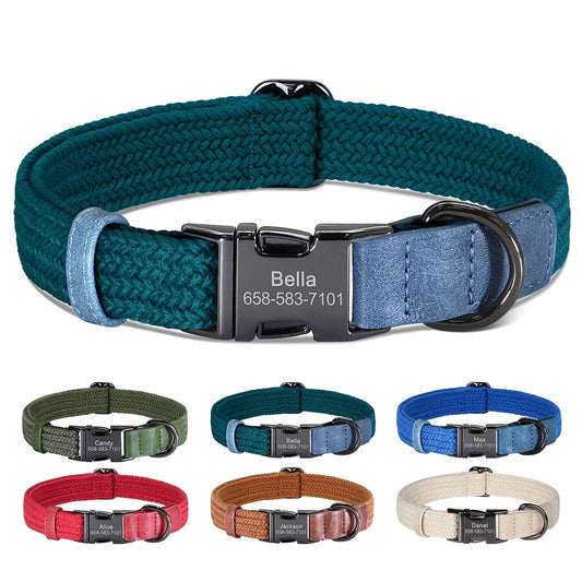 Custom Dog Collar Dog Durable Nylon Dog - ProPawPet.com