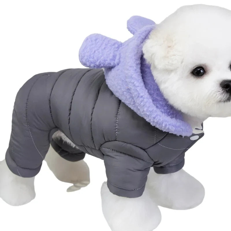 Waterproof Pet Jumpsuits Winter Fleece Dog - ProPawPet.com