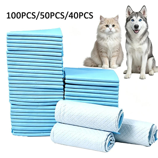 100/50/40/20PCS Absorbent Pet Pee Pads - ProPawPet.com