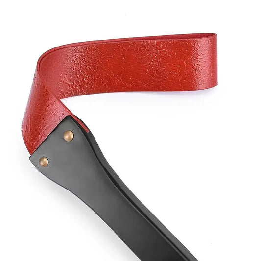 49CM Genuine Cow Leather Horse Whip,Handwork - ProPawPet.com