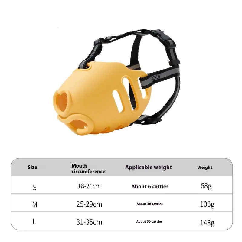 Reflect Light Dog Mouth Guard Cover Comfy - ProPawPet.com
