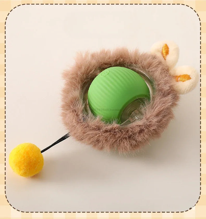 Cat Interactive Ball Toys Automatic Rolling - ProPawPet.com