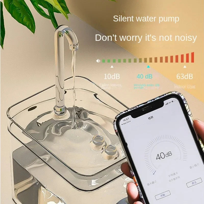 Fully Transparent 1.5L Automatic Cat Water - ProPawPet.com
