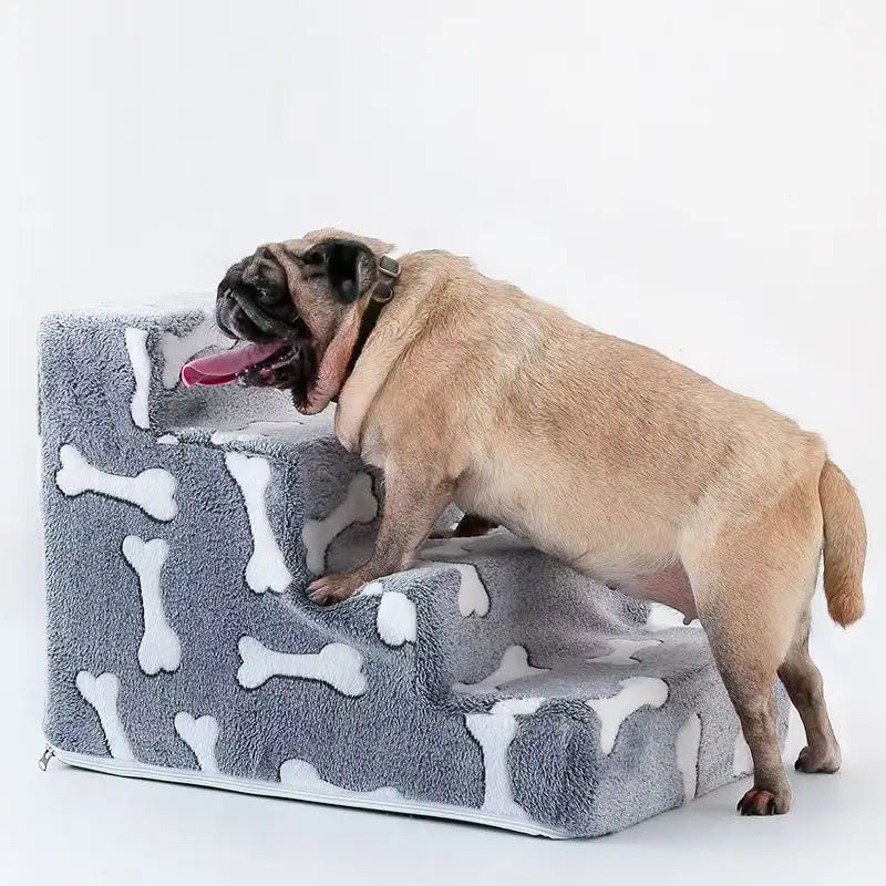 Ladder Dogs Pets Bone Shape Puppy Stairs - ProPawPet.com