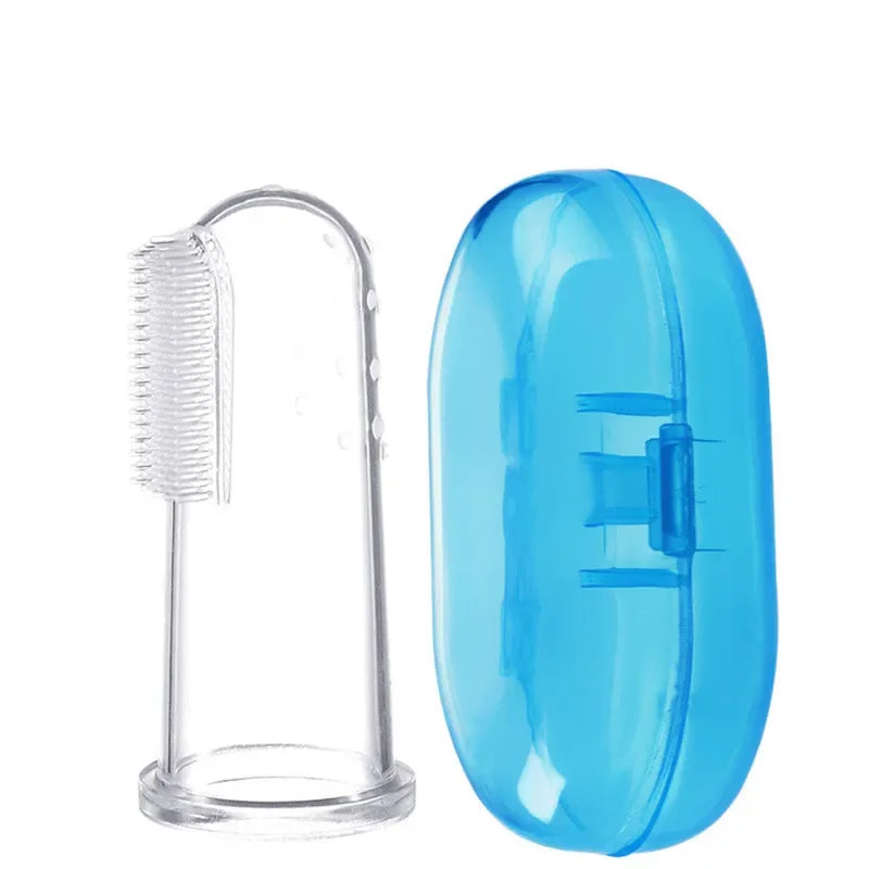Super Soft Pet Finger Dog Toothbrush Teddy Brush – Dog Supplies