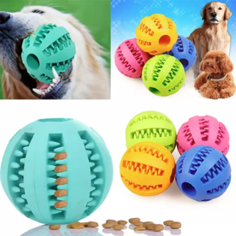 Interactive Silicone Rubber Ball for Dogs - ProPawPet.com