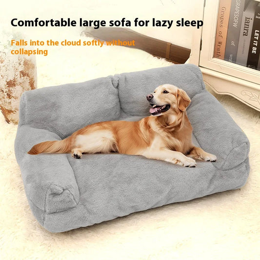 Pet sofa solid rabbit plush pet nest soft - ProPawPet.com