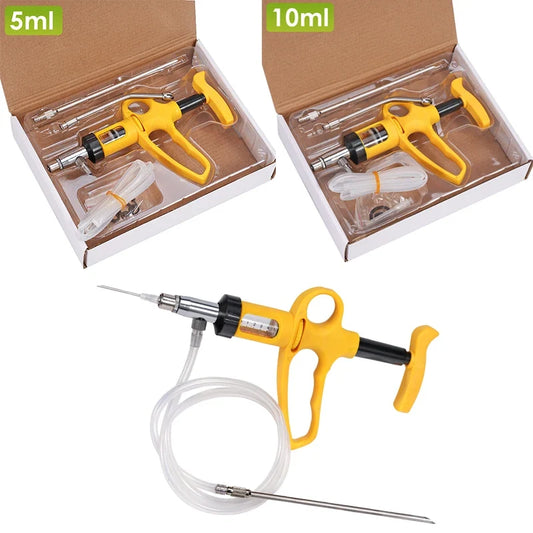 1Pc 5Ml/10Ml Adjustable Continuous Syringe - ProPawPet.com