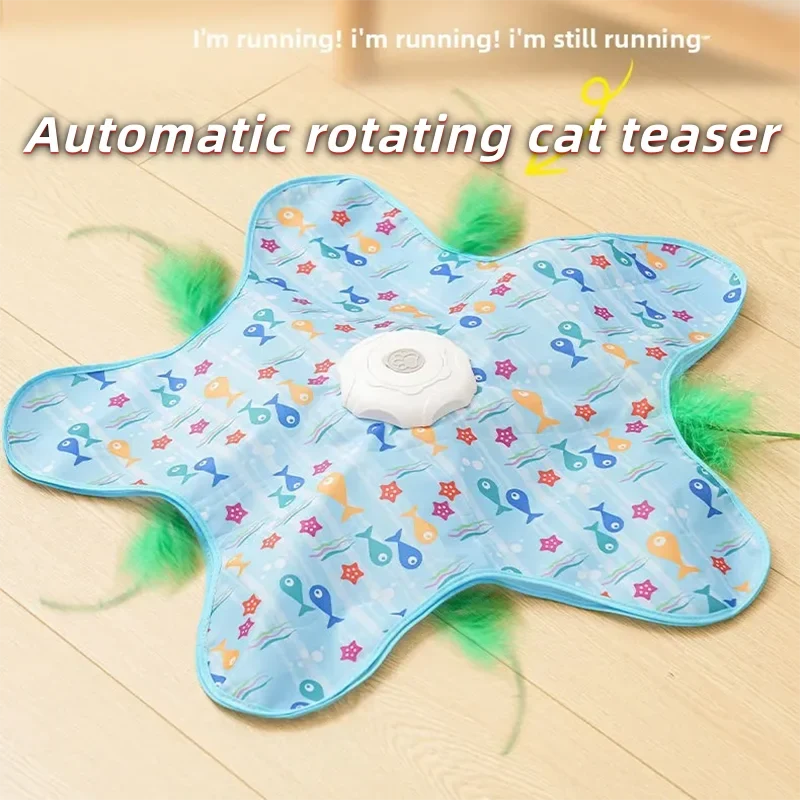 Cat Hunting Blanket Toy Automatic Turntable - ProPawPet.com