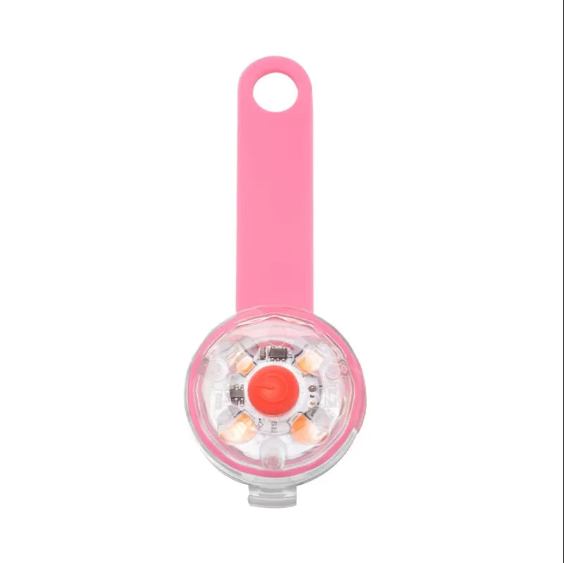 LED Dog & Cat Collar Pendant Night Safety Luminous Light – 6 Colors