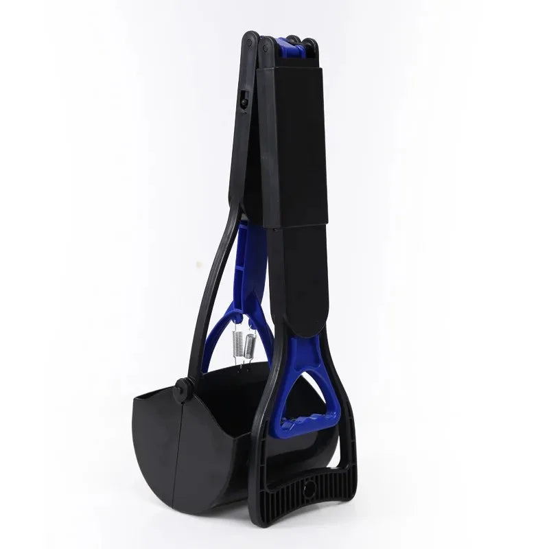 80cm Pet Pooper Scooper Long Handle Dog Poop Jaw Scoop Shovel – Dog Supplies