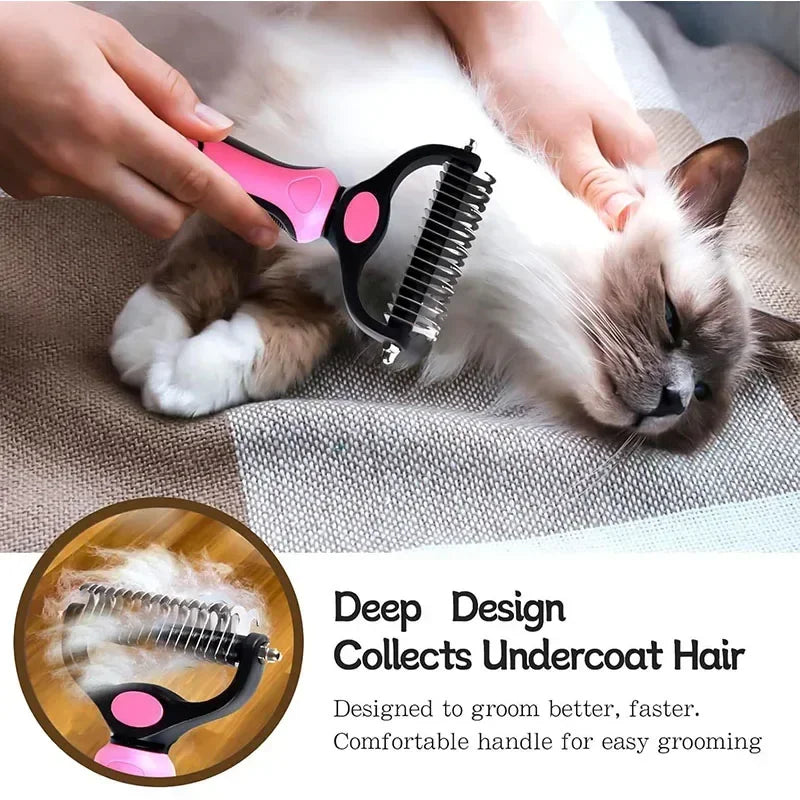 Professional Pet Deshedding Brush Dog Hair - ProPawPet.com