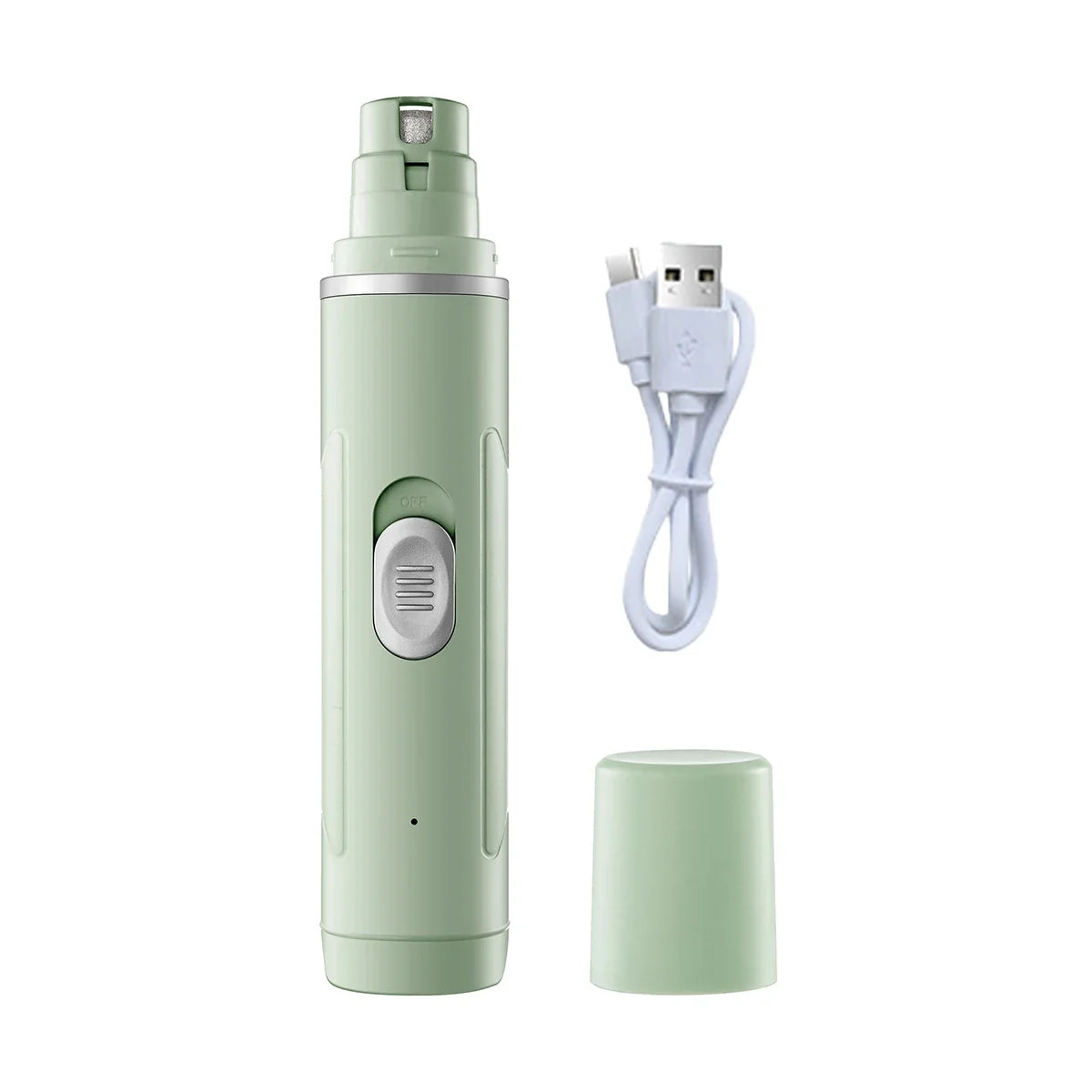 Quiet Dog Nail Grinder USB Rechargeable Electric Pet Paws Clipper – Dog Supplies