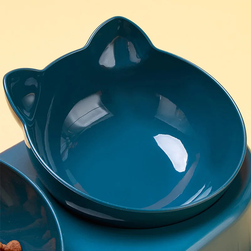 3 in 1 Anti-tip Cat Pet Feeder Automatic - ProPawPet.com