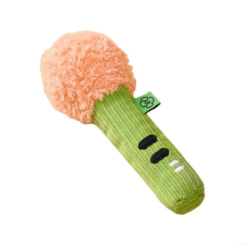Interaction Plush Cats Teaser Wand with Crinkle Sound Catmint – 3 Colors