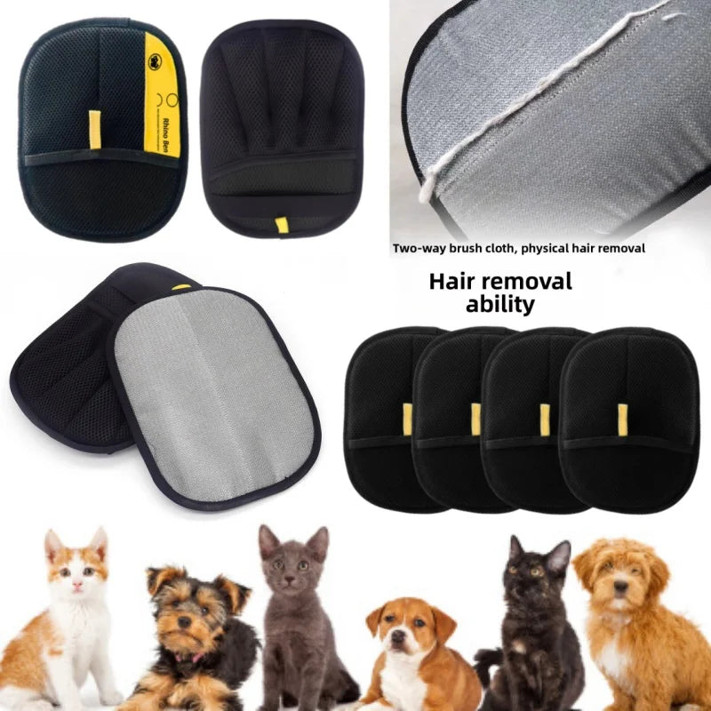 Pet Hair Remover Brushing Gloves – Remove - ProPawPet.com