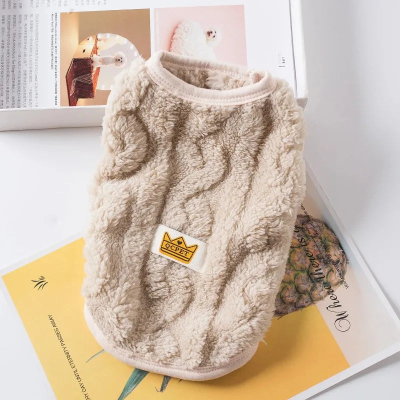 Soft Cozy Cat Clothes Winter Warm Fleece - ProPawPet.com