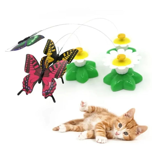 Random Color Electric Butterfly Cat Toy - ProPawPet.com