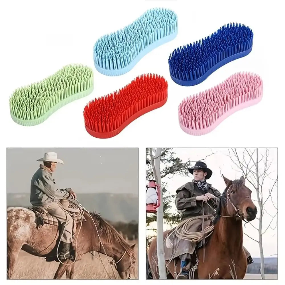 1Pcs Colorful Horse Grooming Brush Hard - ProPawPet.com