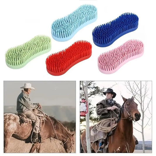 1Pcs Colorful Horse Grooming Brush Hard - ProPawPet.com
