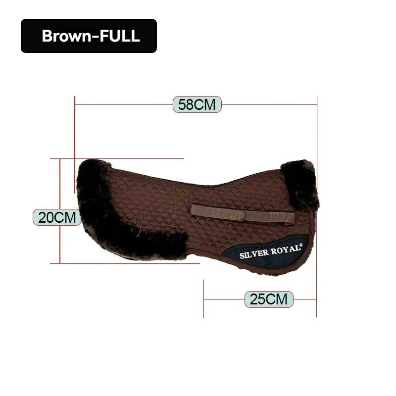 Saddle Edged Half Pad – 2 Colors