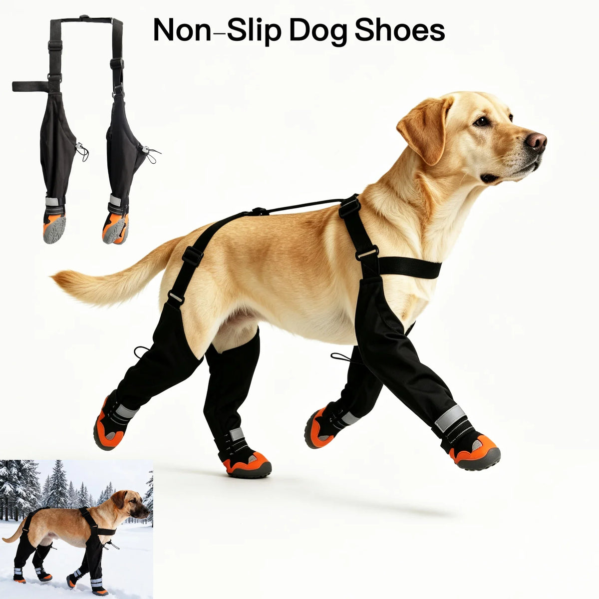 Non-Slip Dog Shoes,Waterproof Pet Dog Rain - ProPawPet.com