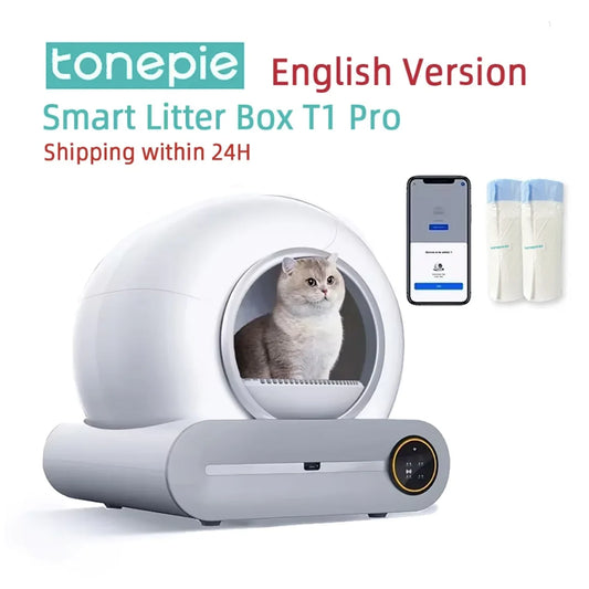 Tonepie 65L Automatic Smart Cat Litter Box - ProPawPet.com