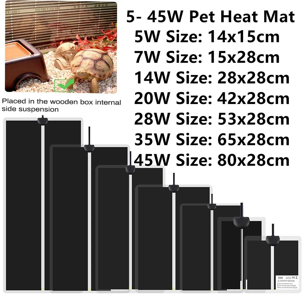 5W/7W/14W/20W/28W/35W/45W Pet Heating Pad - ProPawPet.com
