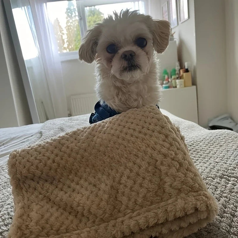 Soft Dog Blanket Pet Blanket Dog Towel Hand - ProPawPet.com