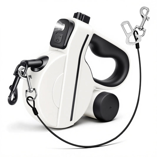 16ft USB LED Retractable Dog Leash, - ProPawPet.com