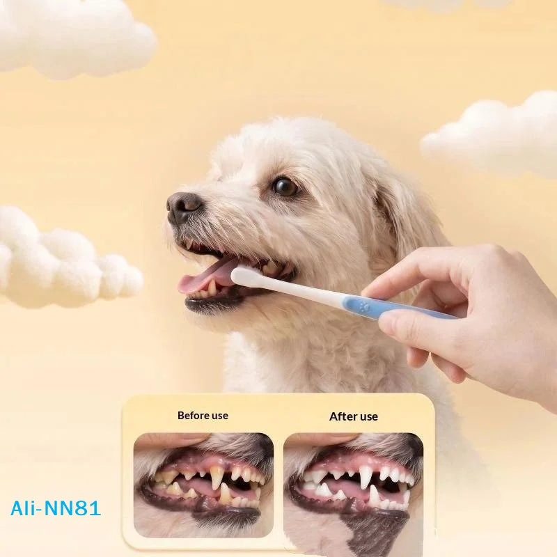 【N】Round Head Dog Toothbrush Remove Bad - ProPawPet.com