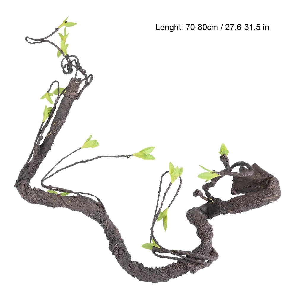 Artificial Reptiles Vine Climber Jungle Forest Bend Branch – Reptile Supplies