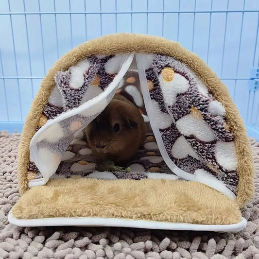 Cozy Winter Warm Hamster Bed Cotton Washable - ProPawPet.com
