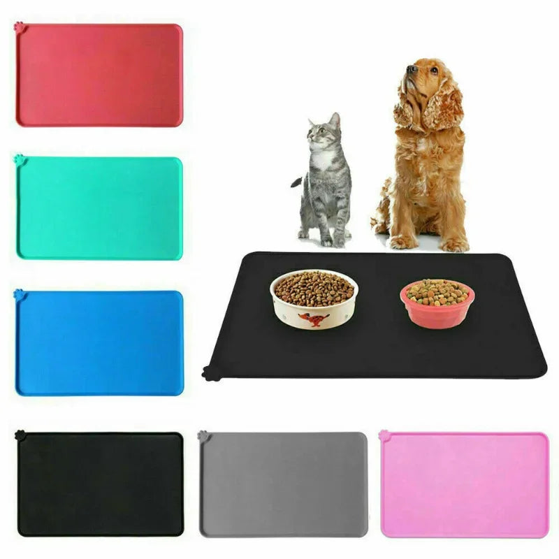 Pet Supplies Silicone Dog Bowl Mat with High - ProPawPet.com
