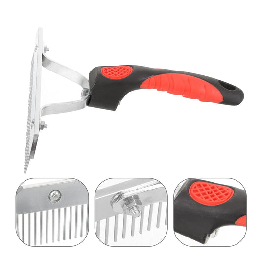 Horse Hair Cleaning Comb Heavy Duty Metal - ProPawPet.com