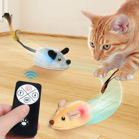 Automatic Sensing Moving Mouse Interactive - ProPawPet.com