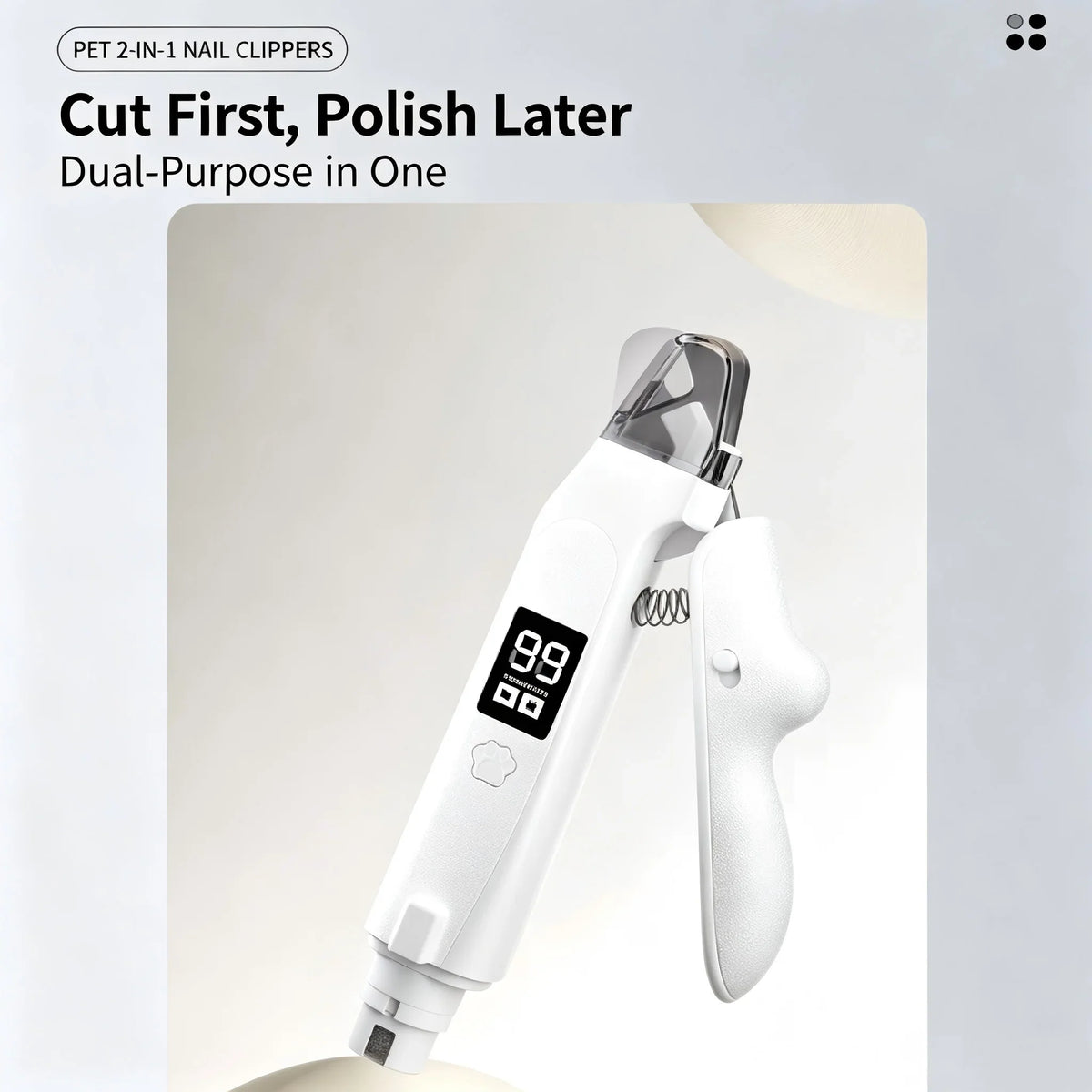 Big Guest Pet Nail Grinder Electric Manicure Clipper – Cat Supplies