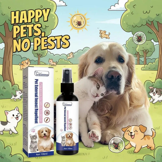 100ml Pet Dog Cat Anti Flea Drops Insectcide - ProPawPet.com