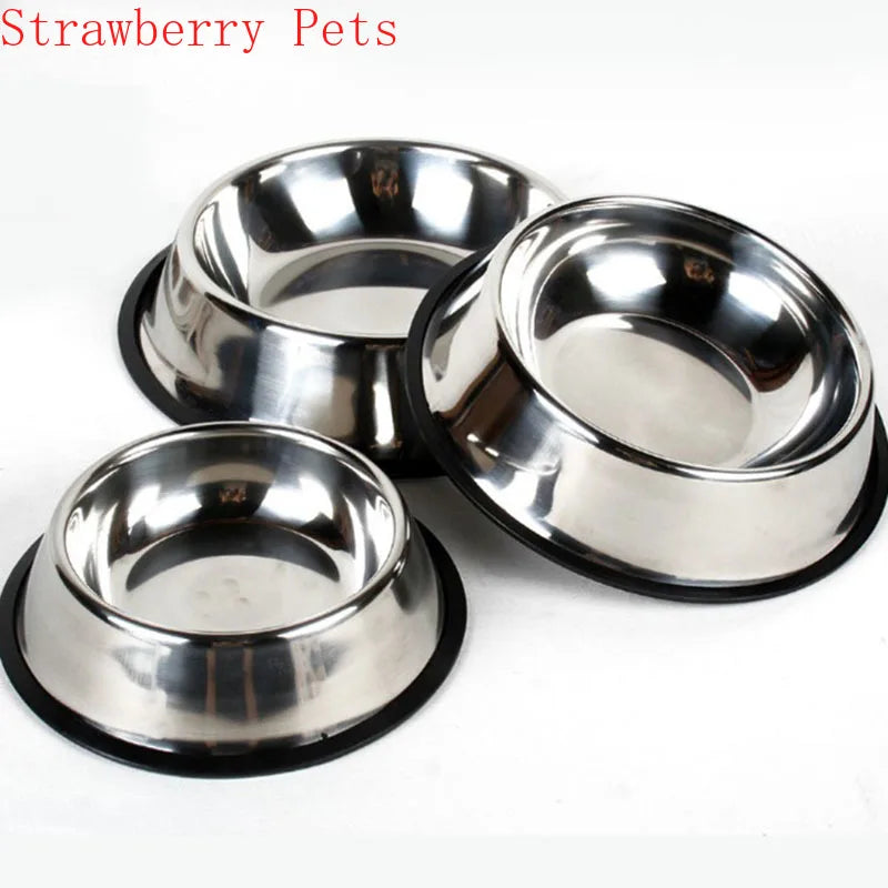 Stainless Steel Pet Dog Bowl Food Storage - ProPawPet.com