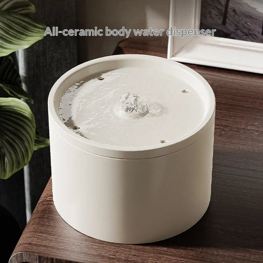 Cat Automatic Water Dispenser Pet Ceramic - ProPawPet.com
