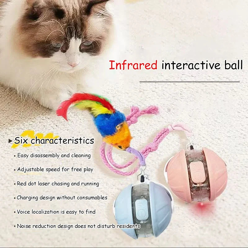Cat Infrared Interactive Ball Toys Automatic - ProPawPet.com