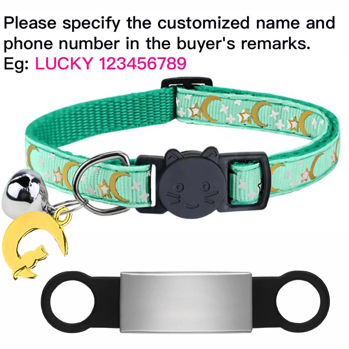 Custom Glow Cat Collar Free Engraved - ProPawPet.com