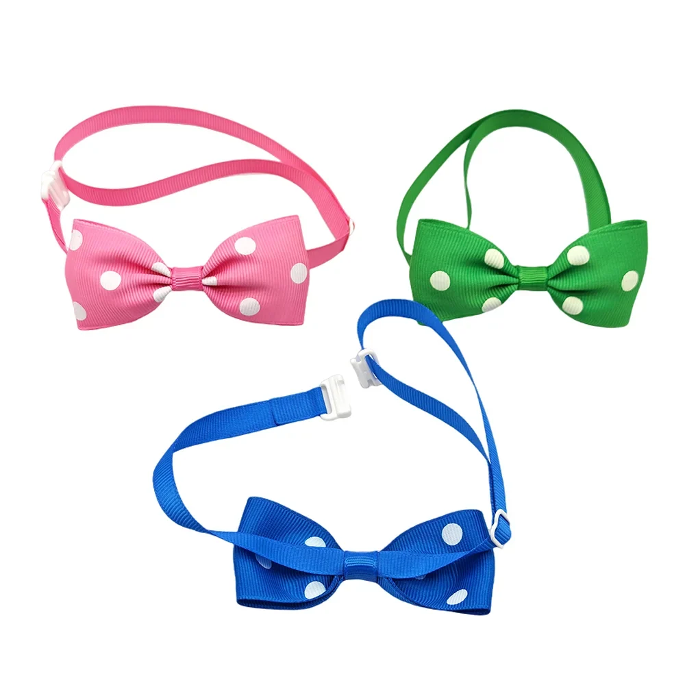 10pcs Ribbon Bow Ties For Dogs Adjustable - ProPawPet.com