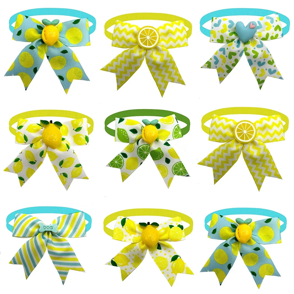 50pcs Dog Bow Ties Summer Dog Bowties - ProPawPet.com